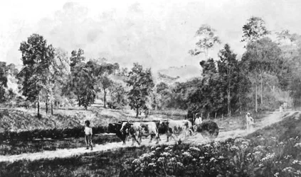 End of the Day, Cantagalo, Rio de Janeiro